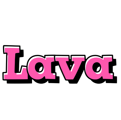 Lava girlish logo