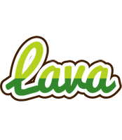 Lava golfing logo