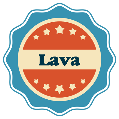 Lava labels logo