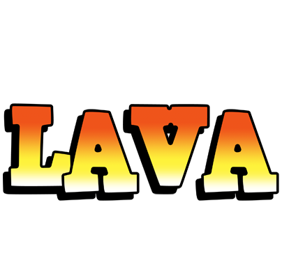 Lava sunset logo