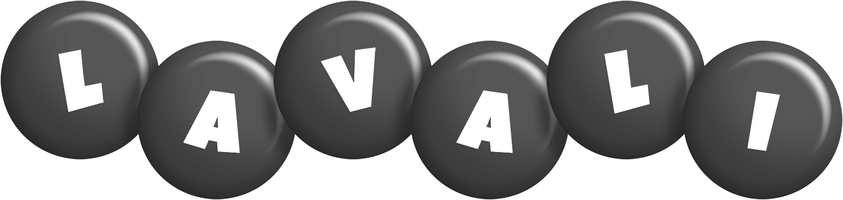 Lavali candy-black logo