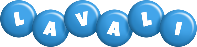 Lavali candy-blue logo