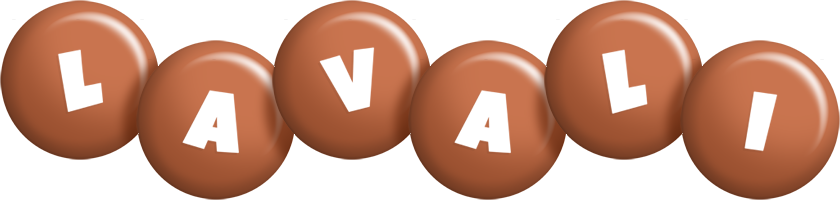 Lavali candy-brown logo