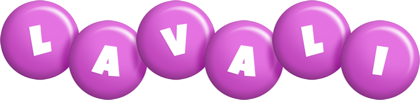 Lavali candy-purple logo