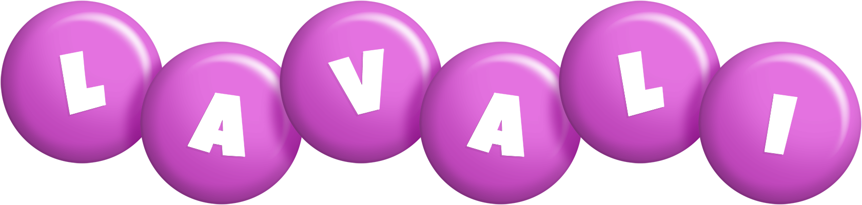 Lavali candy-purple logo