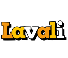 Lavali cartoon logo