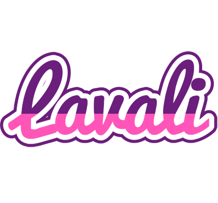 Lavali cheerful logo
