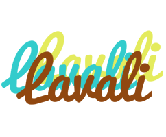 Lavali cupcake logo