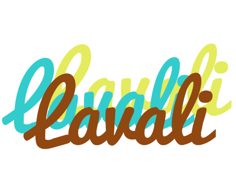 Lavali cupcake logo