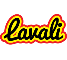 Lavali flaming logo