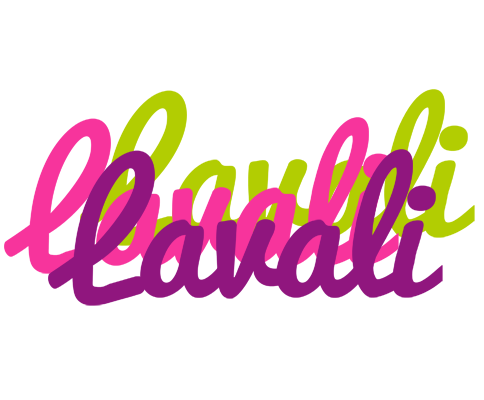 Lavali flowers logo