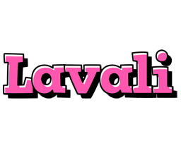 Lavali girlish logo