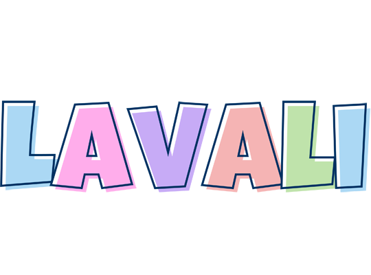 Lavali pastel logo