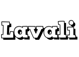 Lavali snowing logo