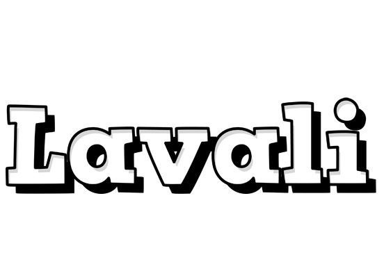 Lavali snowing logo