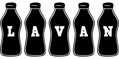 Lavan bottle logo