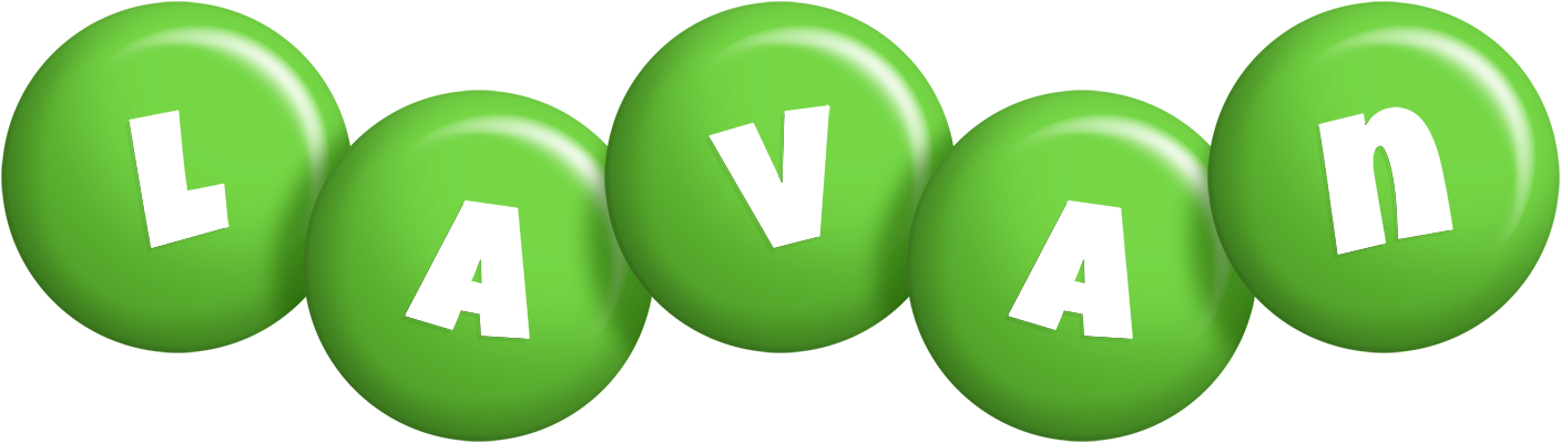 Lavan candy-green logo