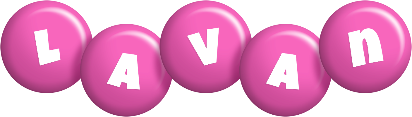 Lavan candy-pink logo