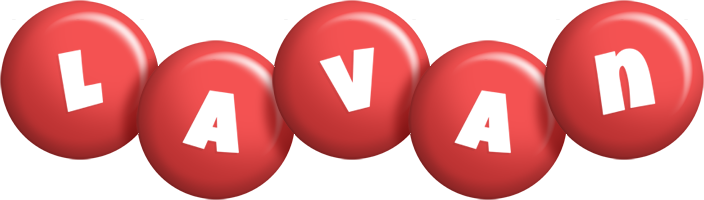 Lavan candy-red logo