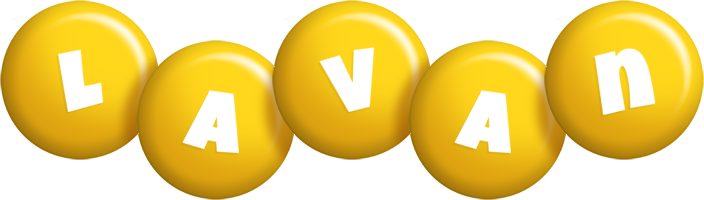 Lavan candy-yellow logo