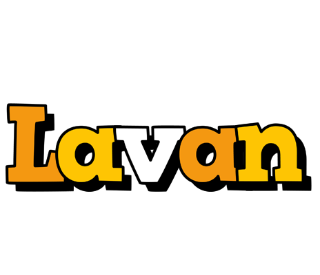 Lavan cartoon logo