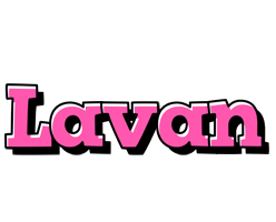 Lavan girlish logo