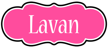 Lavan invitation logo