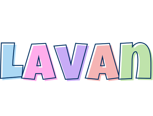 Lavan pastel logo