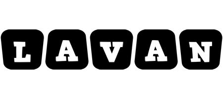 Lavan racing logo