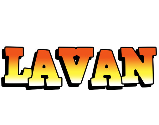 Lavan sunset logo