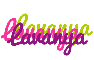 Lavanya flowers logo
