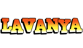 Lavanya sunset logo