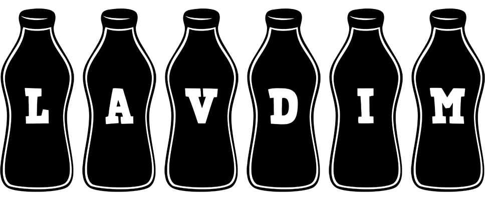 Lavdim bottle logo
