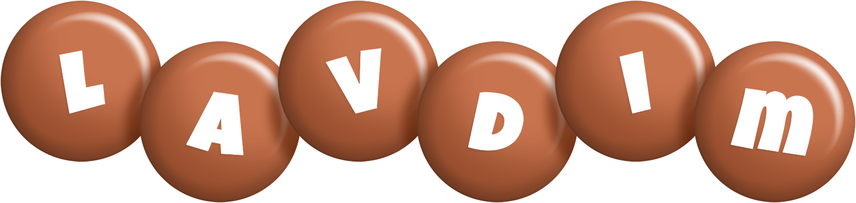 Lavdim candy-brown logo