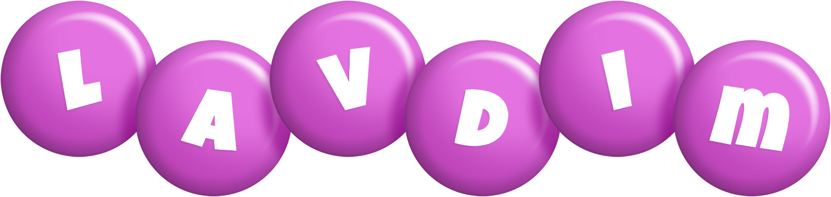 Lavdim candy-purple logo