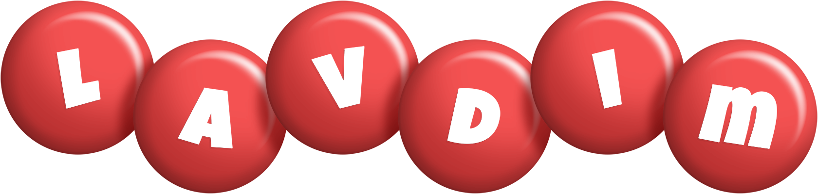 Lavdim candy-red logo