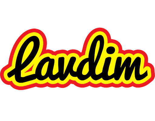 Lavdim flaming logo