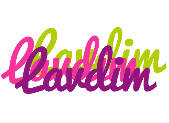 Lavdim flowers logo
