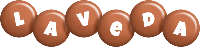 Laveda candy-brown logo