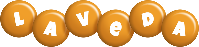 Laveda candy-orange logo