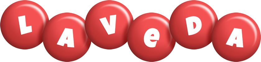 Laveda candy-red logo