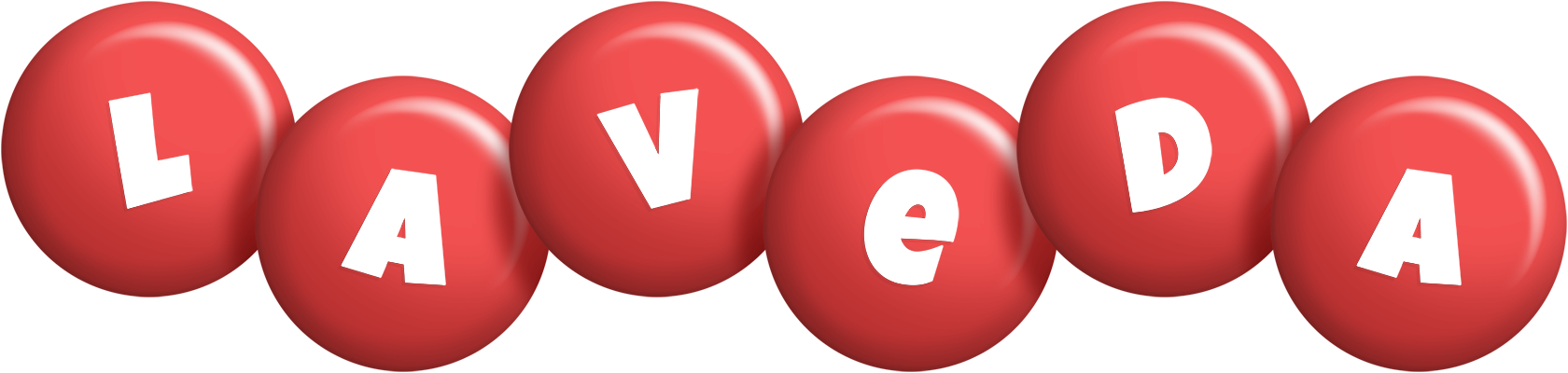 Laveda candy-red logo