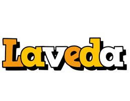 Laveda cartoon logo