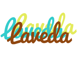 Laveda cupcake logo