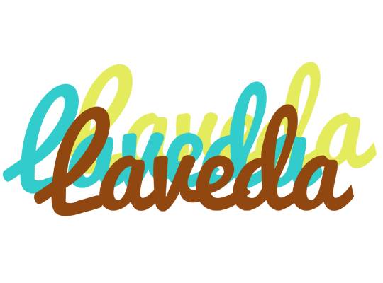 Laveda cupcake logo