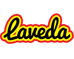 Laveda flaming logo