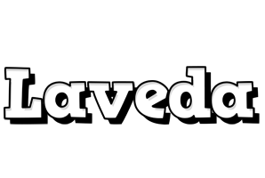 Laveda snowing logo