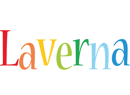 Laverna birthday logo