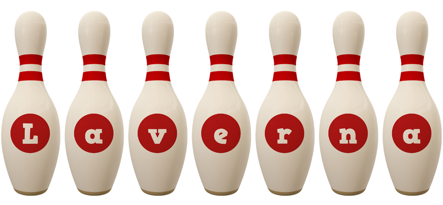 Laverna bowling-pin logo