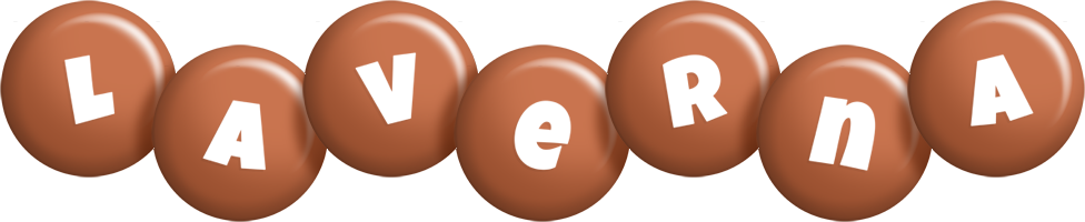 Laverna candy-brown logo